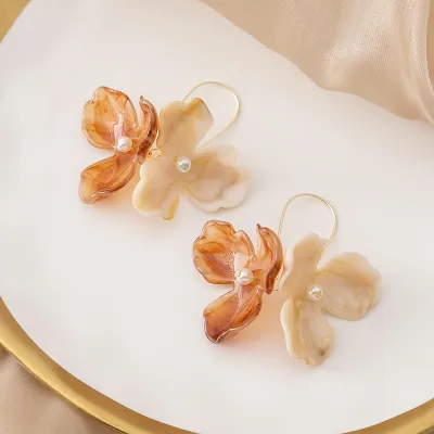 Maillard Vintage Flower Pearl Earrings