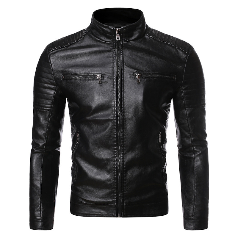 soerte 「Stand collar leather jacket」 main_3.jpg?x-oss-process=image