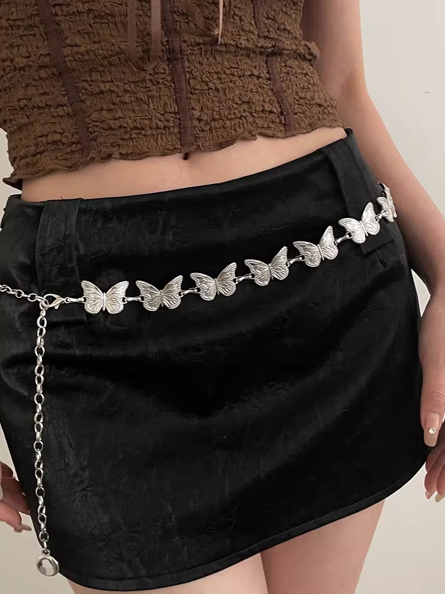 小物 archive D.I.A butterfly chain belt y2k Wholesale Y2k Jk Butterfly Waist Chain Accessories Women
