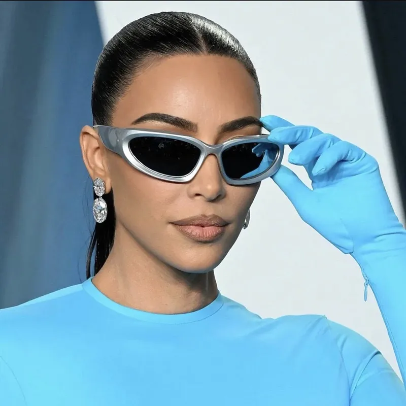 Y2K Cat Eye Outdoor Riding Sports Sunglasses