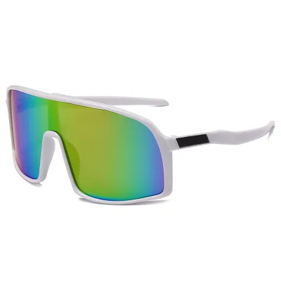 Outdoor Running Sports Windproof Interchangeable Goggles with Adjustable Nose Pads