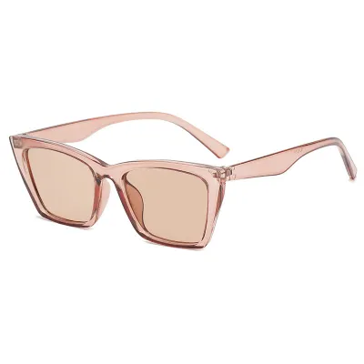 Fashion Geometric Square Cat Eye Sunglasses