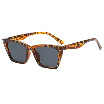 Fashion Geometric Square Cat Eye Sunglasses