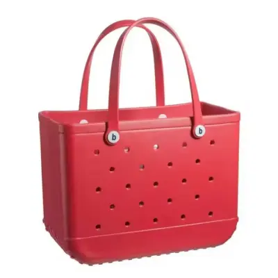 Medium Fashion Solid Color Large Capacity EVA Hollow Tote Bag
