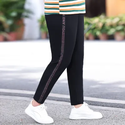 Women Casual Plus Size High Waist Straight Leg Pants