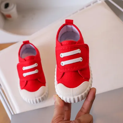 Children Casual Multicolor Canvas Low Top Shoes
