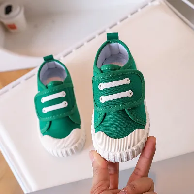 Children Casual Multicolor Canvas Low Top Shoes