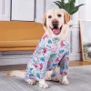 Lt.Grey Multicolor Dinosaur (Gauze Quadruple)