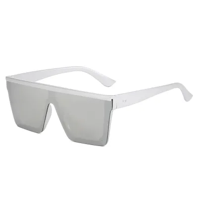Women Fashionable Large Square Frame PC Sunglasses