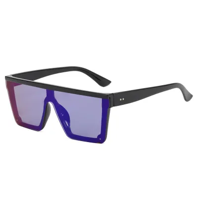 Women Fashionable Large Square Frame PC Sunglasses