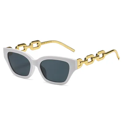Fashion Hip Hop Square Frame Vintage Sunglasses
