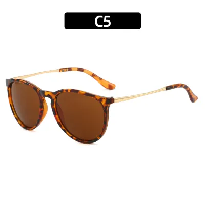 Vintage Metal Round Sunglasses for Personality Trend
