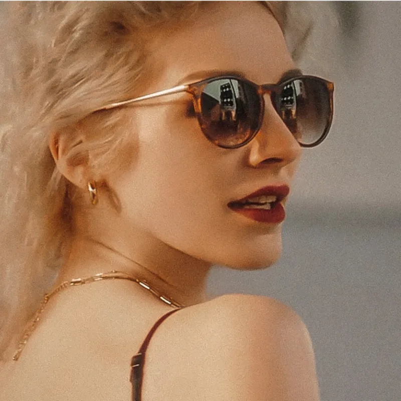 Vintage Metal Round Sunglasses for Personality Trend
