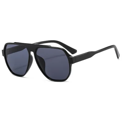 Personalized Large-Frame Goggles Sunglasses with PC Frame and AC Lens Fresh Sweet Style