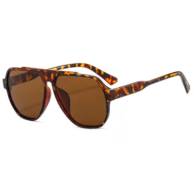Personalized Large-Frame Goggles Sunglasses with PC Frame and AC Lens Fresh Sweet Style