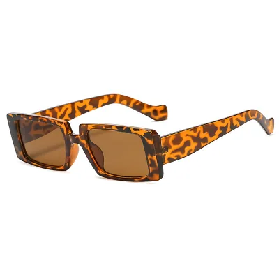 Vintage Square Transparent Color Sunglasses