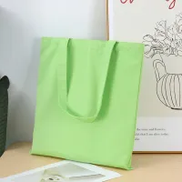 Women Fashionable Simple Letter Large Capacity Canvas Tote Bag