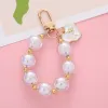 White Heart Gold Chain