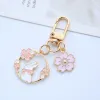 Rabbit Pink Flower Door Buckle