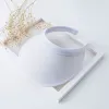 Thin Empty Top Hat-Milk White