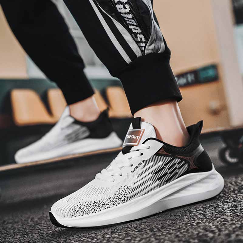 Wholesale Men Leisure Sports Lace-Up Mesh Thick-Soled Sneakers Wholesale Men Leisure Sports Lace-Up Mesh Thick-Soled Sneakers