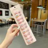 Lollipop Rabbit Head Pink 10 Pieces