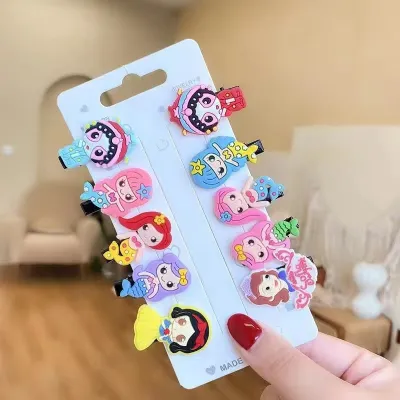 Kids Girls Cute Sweet Cartoon Flower Fruit Hairpin Side Clip