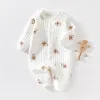 [Warm Jumpsuit] Full Print Pocket Doll LS