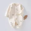 Full Print Aircraft Warm Jumpsuit LXF