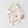 Tangerine Bunny Jumpsuit Spring And Autumn