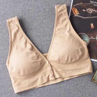 Pregnant Women Casual Anti-Sagging Push-Up Non-Rimless Breastfeeding Underwear