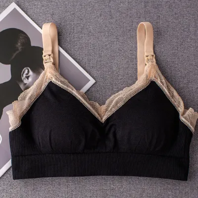 Pregnant Women Fashion Lace Push-Up Breastfeeding Underwear