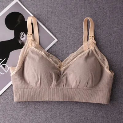Pregnant Women Fashion Lace Push-Up Breastfeeding Underwear