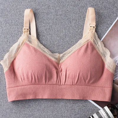 Pregnant Women Fashion Lace Push-Up Breastfeeding Underwear