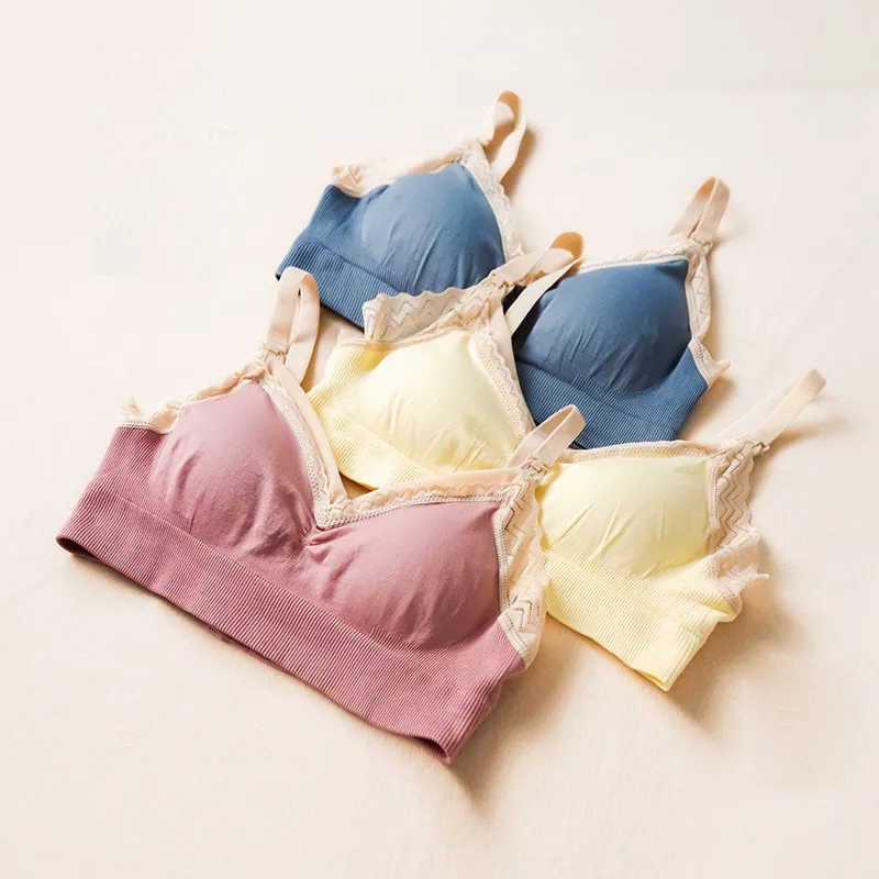 Pregnant Women Fashion Lace Push-Up Breastfeeding Underwear