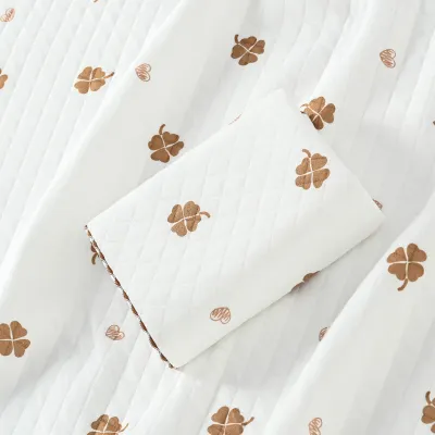 Newborn Boys Girls Spring Autumn Cute Cartoon Print Pure Cotton Wrap Swaddling Blanket