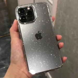 Shiny Glitter Acrylic Phone Case for iPhone 15 Pro Max