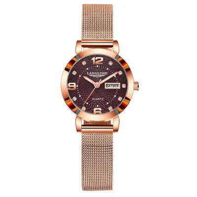 Luminous Waterproof Women's Fashion Stainless Steel Quartz Watch