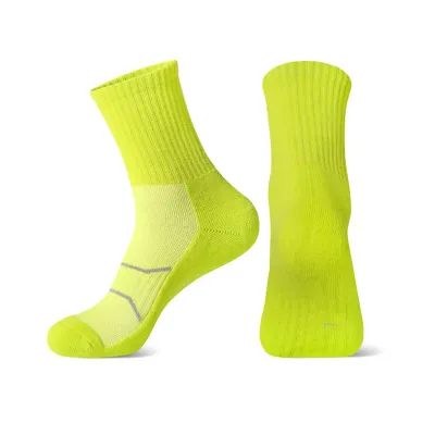 Men Simple Towel Bottom Wear-Resistant Breathable Socks Neutral