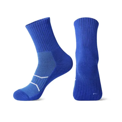 Men Simple Towel Bottom Wear-Resistant Breathable Socks Neutral