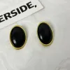 Pair Of Black Stud Earrings