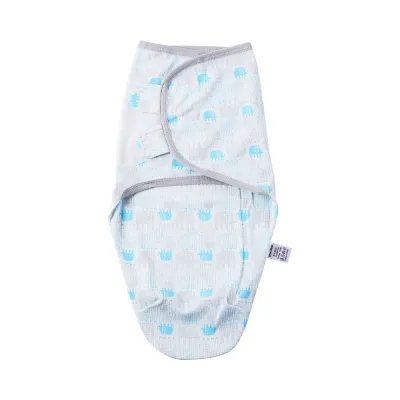 Newborn Cute Cartoon Floral Print Wrap Swaddle Sleeping Bag