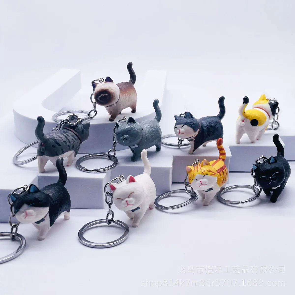 Creative Cartoon Cat Key Chain