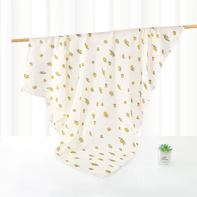 Newborn Cute Cartoon Floral Print Wrap Swaddle