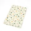 Green Leaf Butterfly Bamboo Cotton Double Layer Yarn