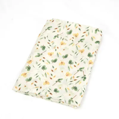 Newborn Cute Cartoon Floral Print Wrap Swaddle