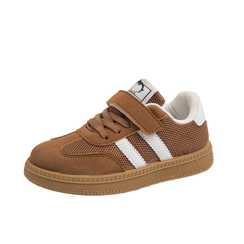 【PORTERNA】Skendi Velcro Flat Shoes Wholesale Children Casual Flat Bottom Velcro Sneaker