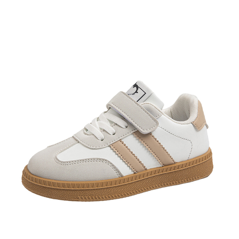【COLOR iN ID】Tona Velcro Shoes Wholesale Kids Unisex Fashion Casual Solid Color Round-Toe