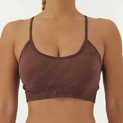 Women Yoga Tie-Dye Print Sports Bra