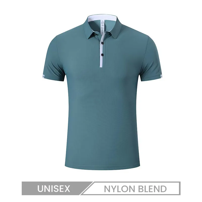 Summer Sports Golf Clothing Men Women Quick-Drying Short Sleeve Polo Shirt Custom